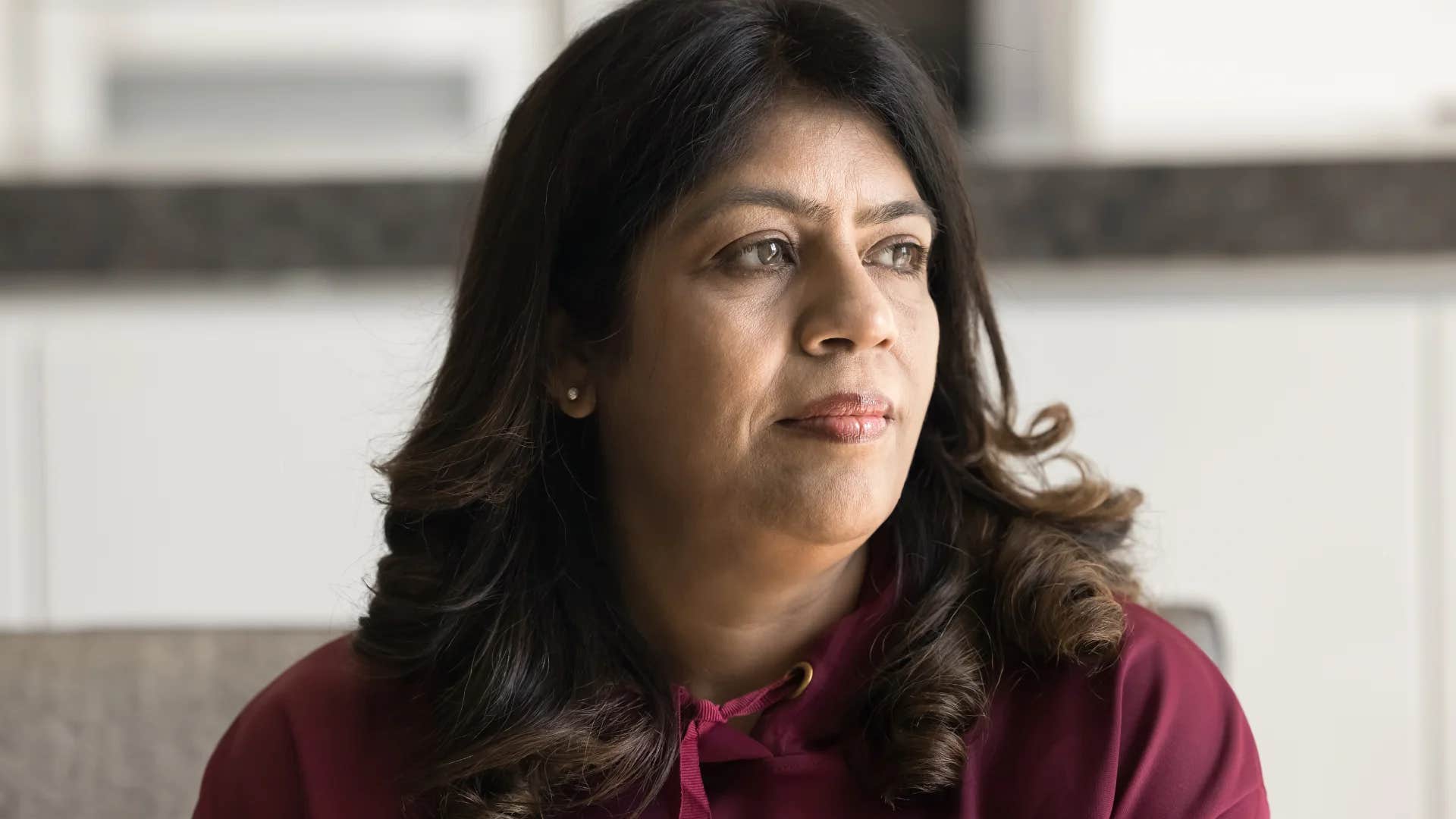 woman raised with authentically good values telling herself watch who you hang around
