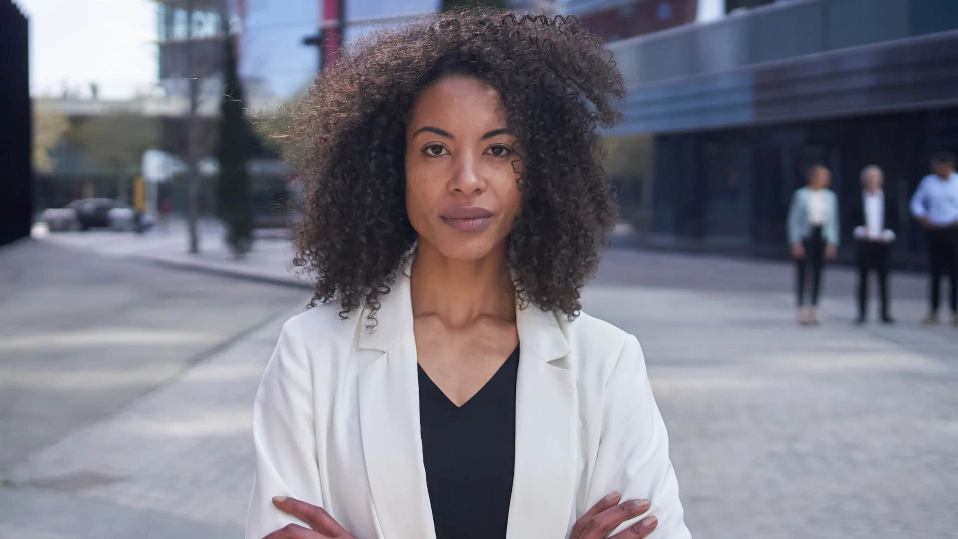 woman raised with authentically good values telling herself you earn respect you don't demand it