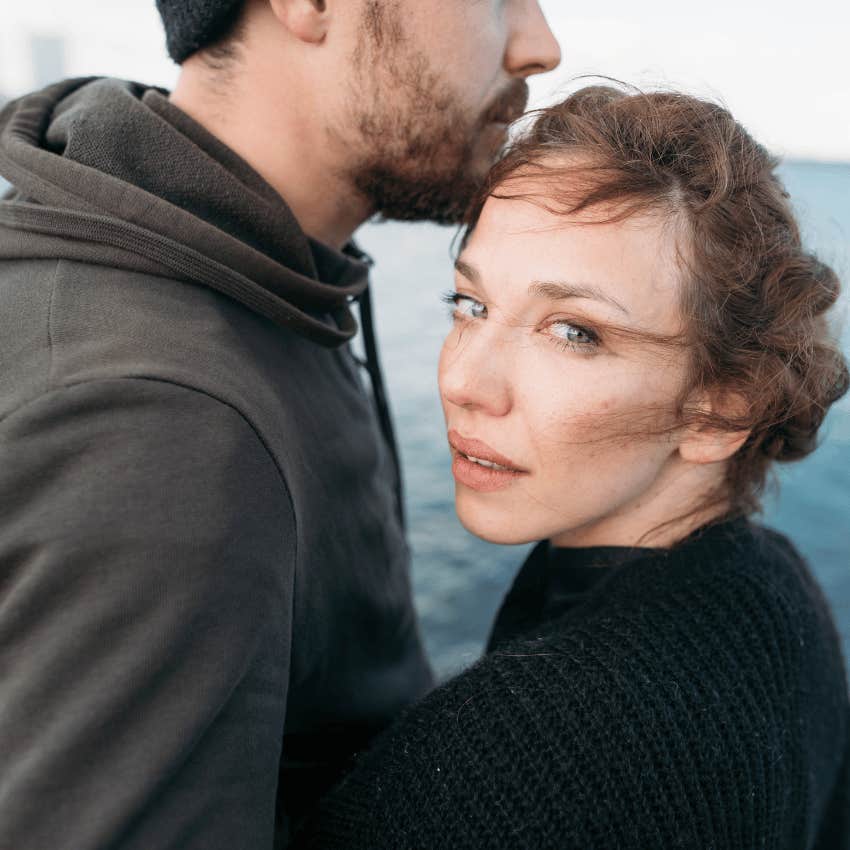 woman being told by people they're worried that a man is using you