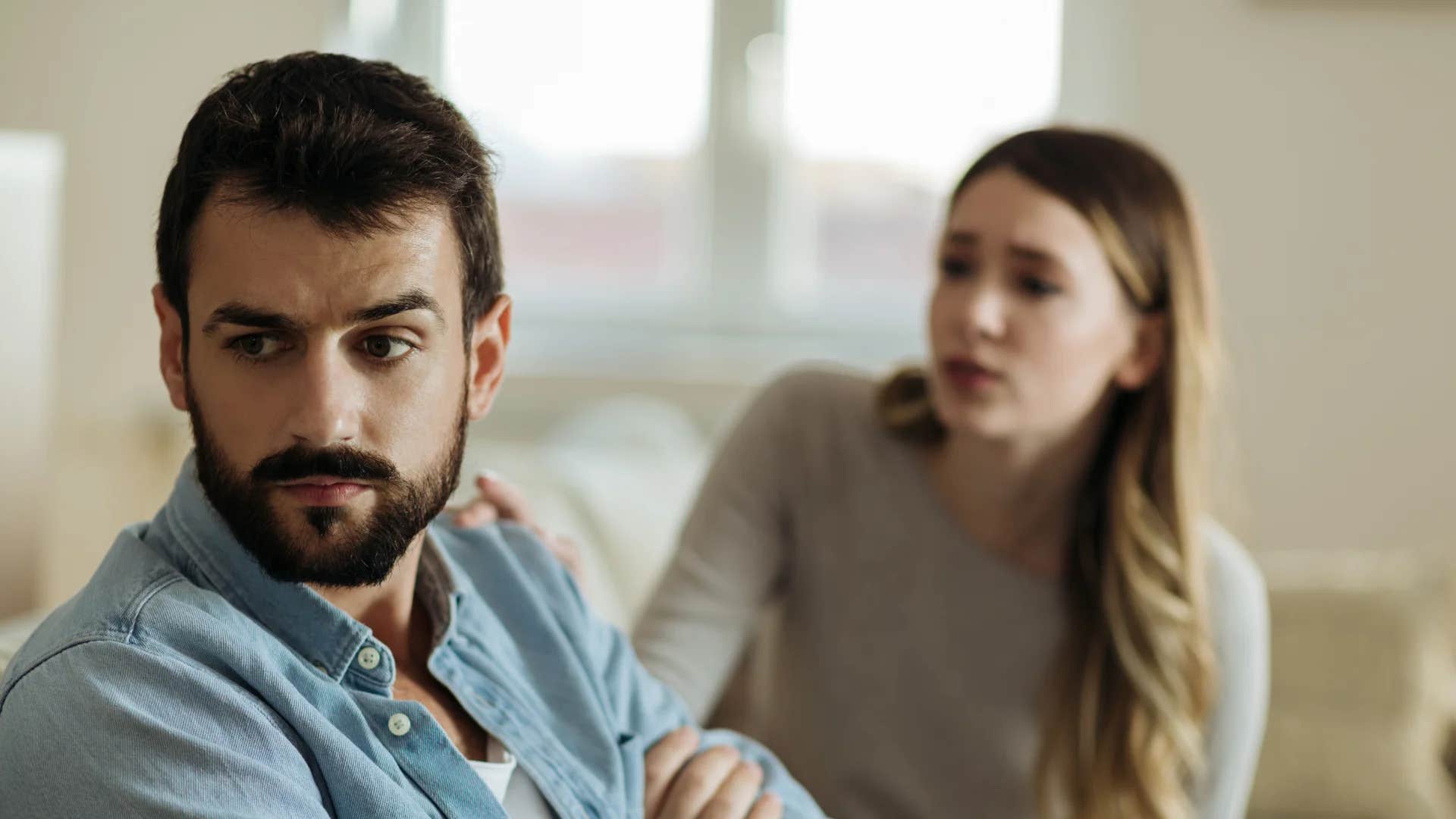 man not falling for mind games telling woman i don't think that's a good idea