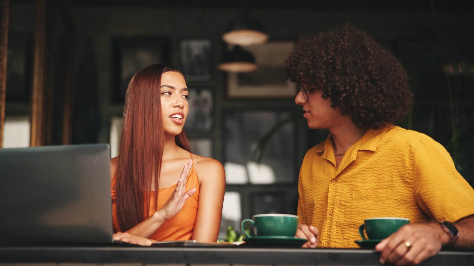 woman not falling for mind games telling man that sounds like your problem not mine