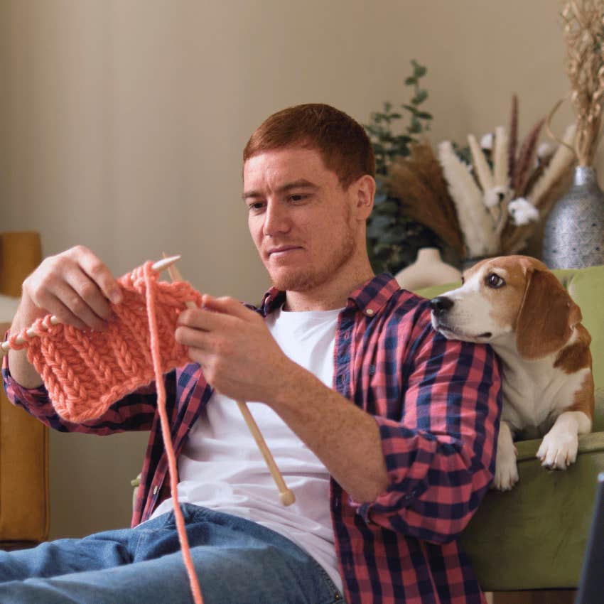 young man who feels emotionally lighter practicing having radical downtime