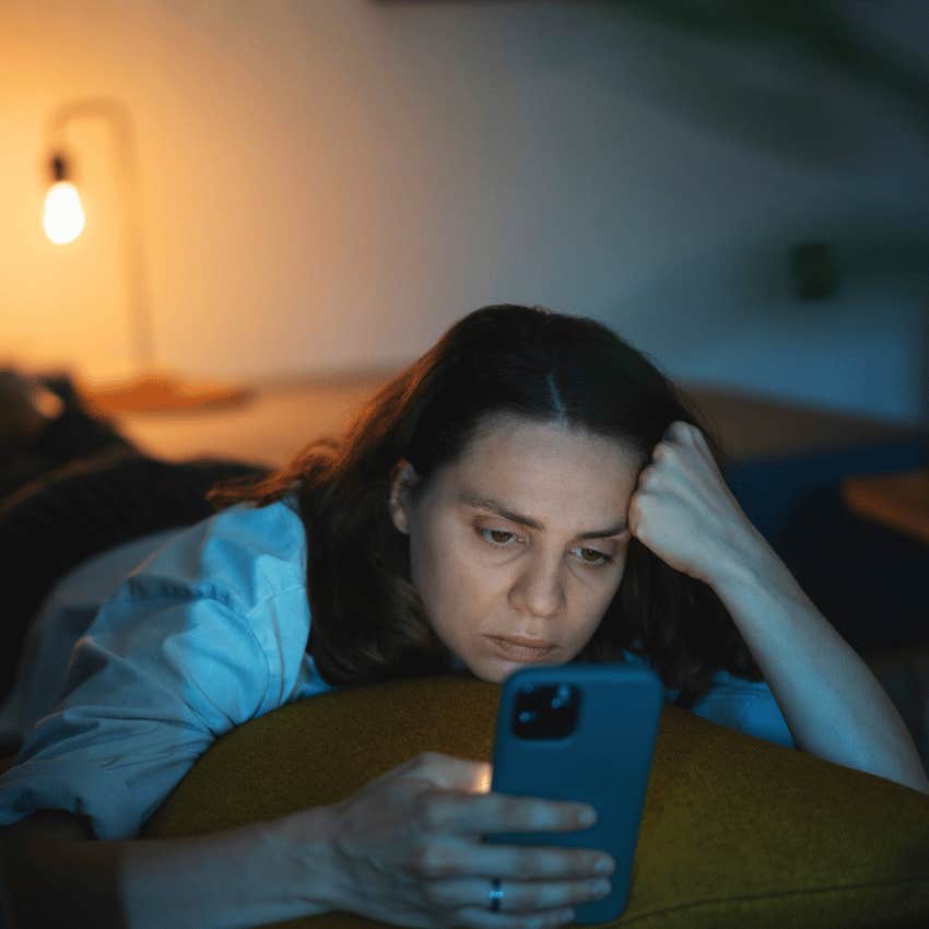 woman hiding deep depression behind narcissistic behavior experiencing sleep disturbances