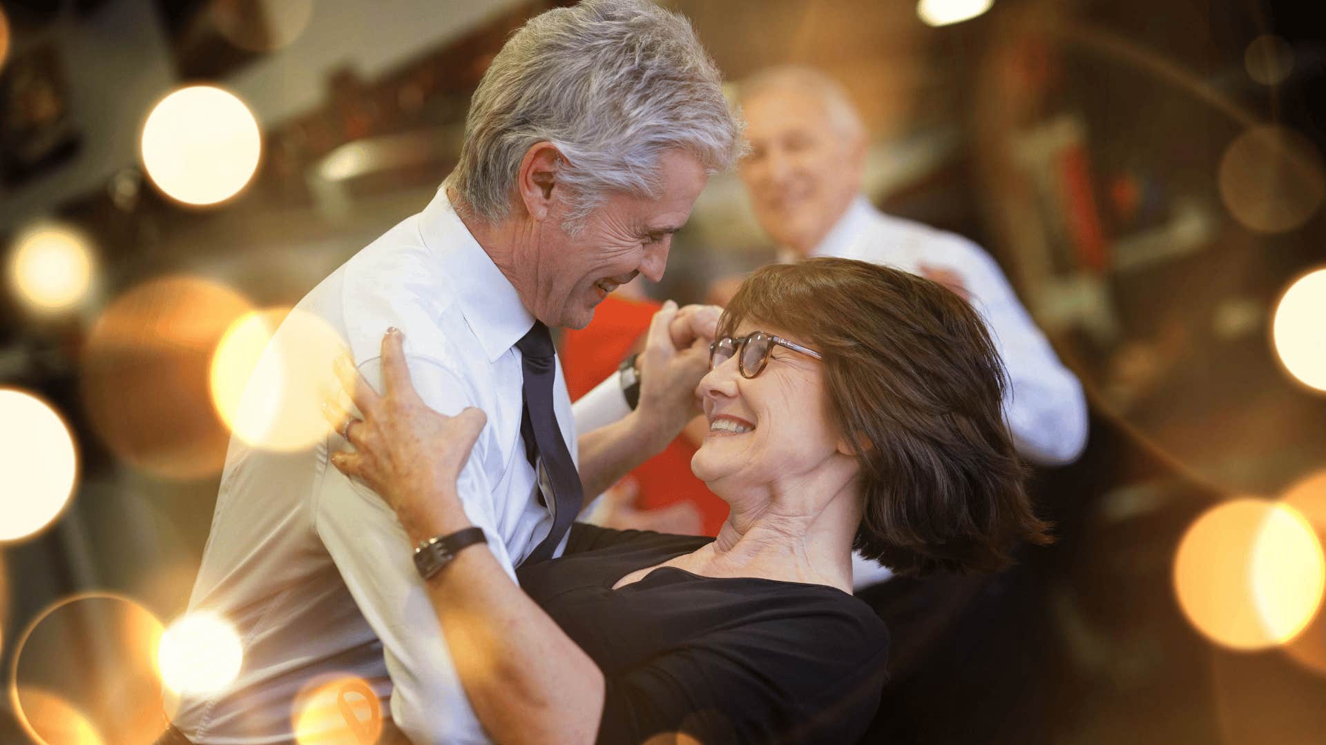 couple dancing at community get together