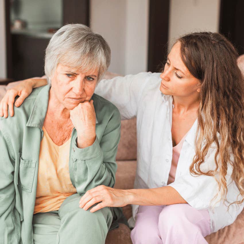 woman who is incredibly close with her parent saying tell me more about that