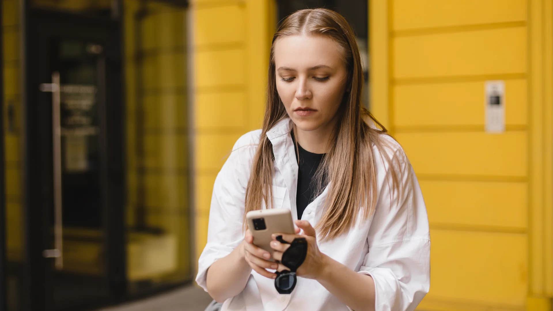 woman who is about to be ghosted being told i don't want to lead you on