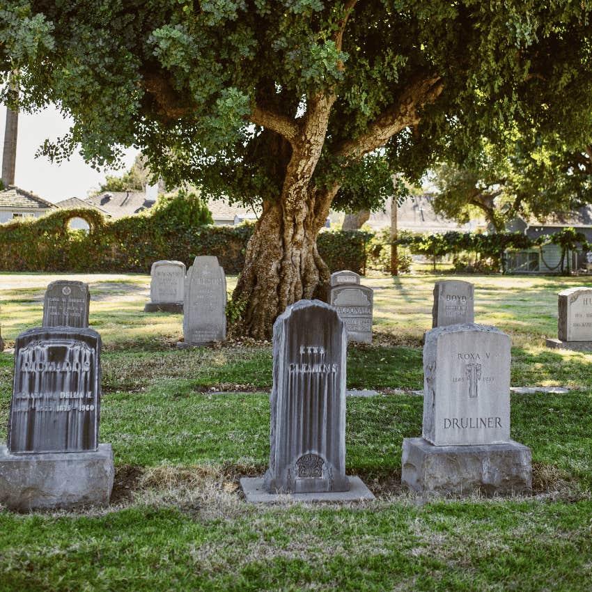 cemetery near residential homes