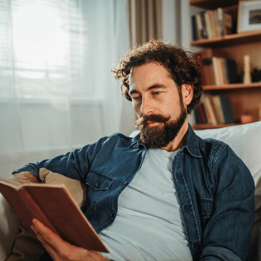 naturally quiet and introverted man avoiding drama