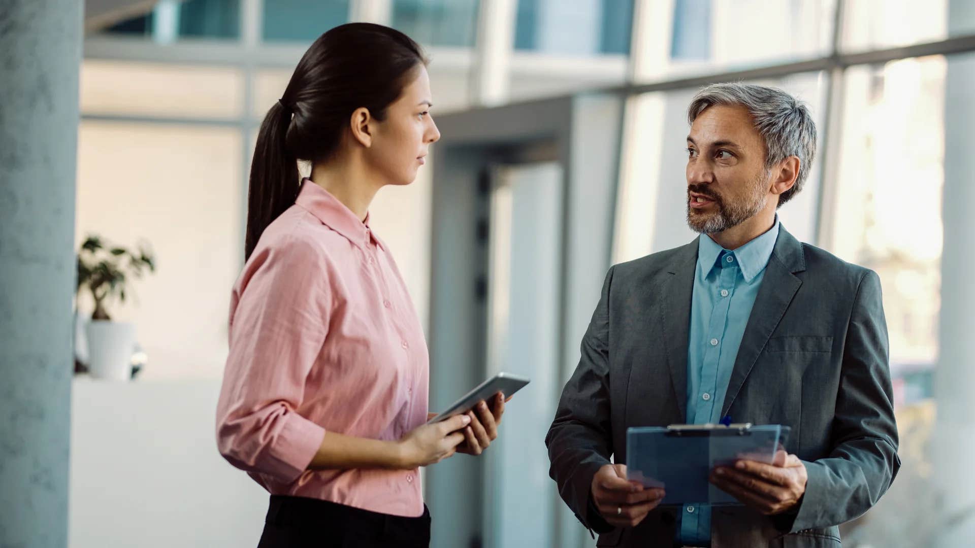 woman who talks big but gets zero work done saying it's next on my list
