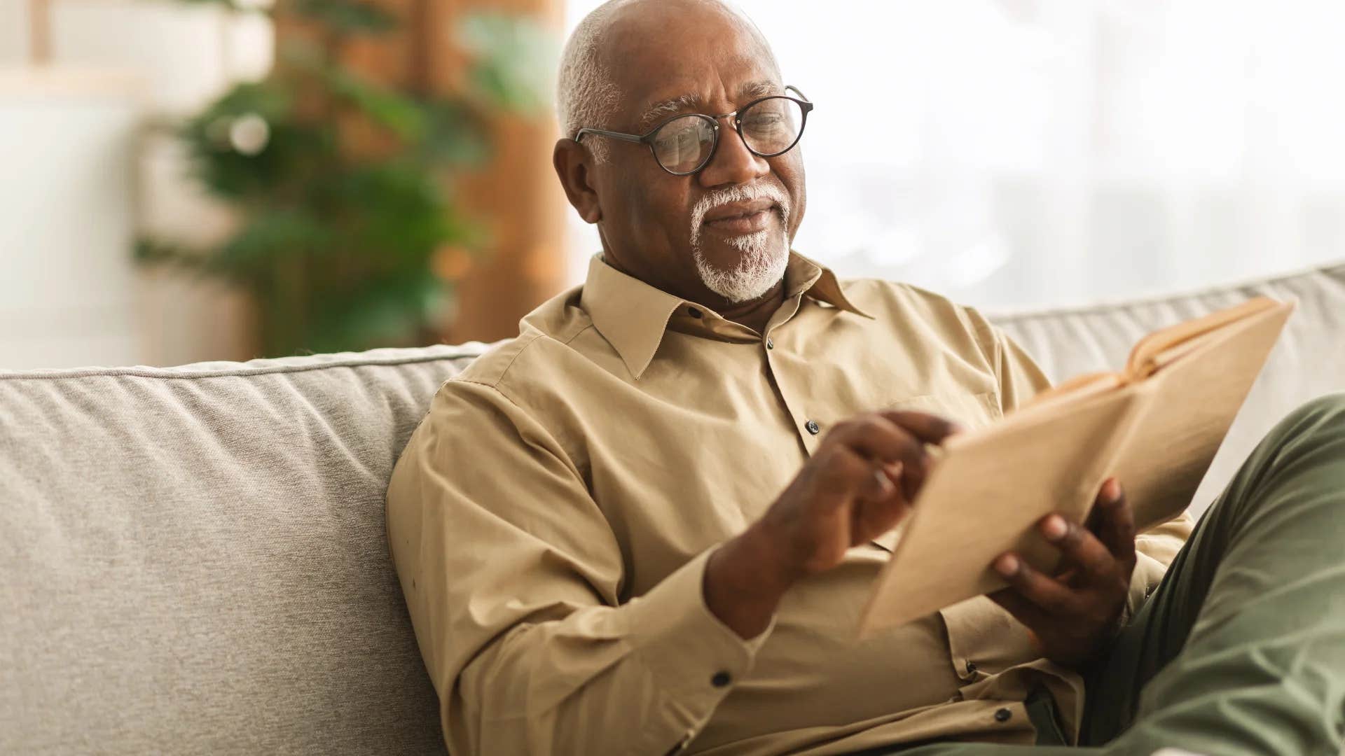 man being told you're aging so well