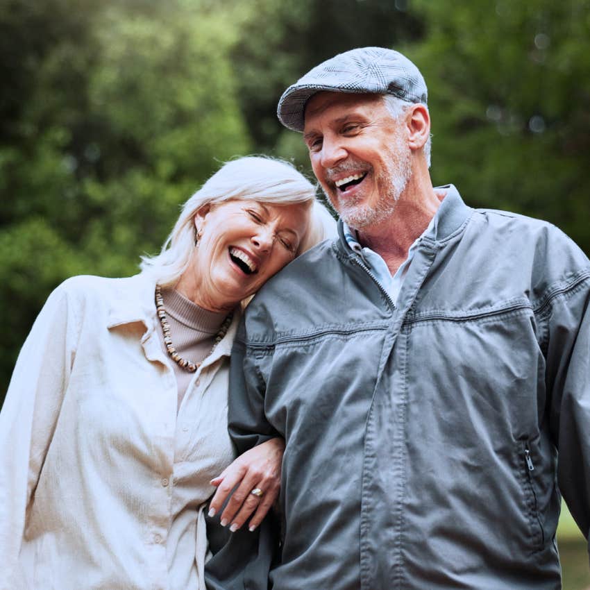 older couple with a zest for life saying let's try something new