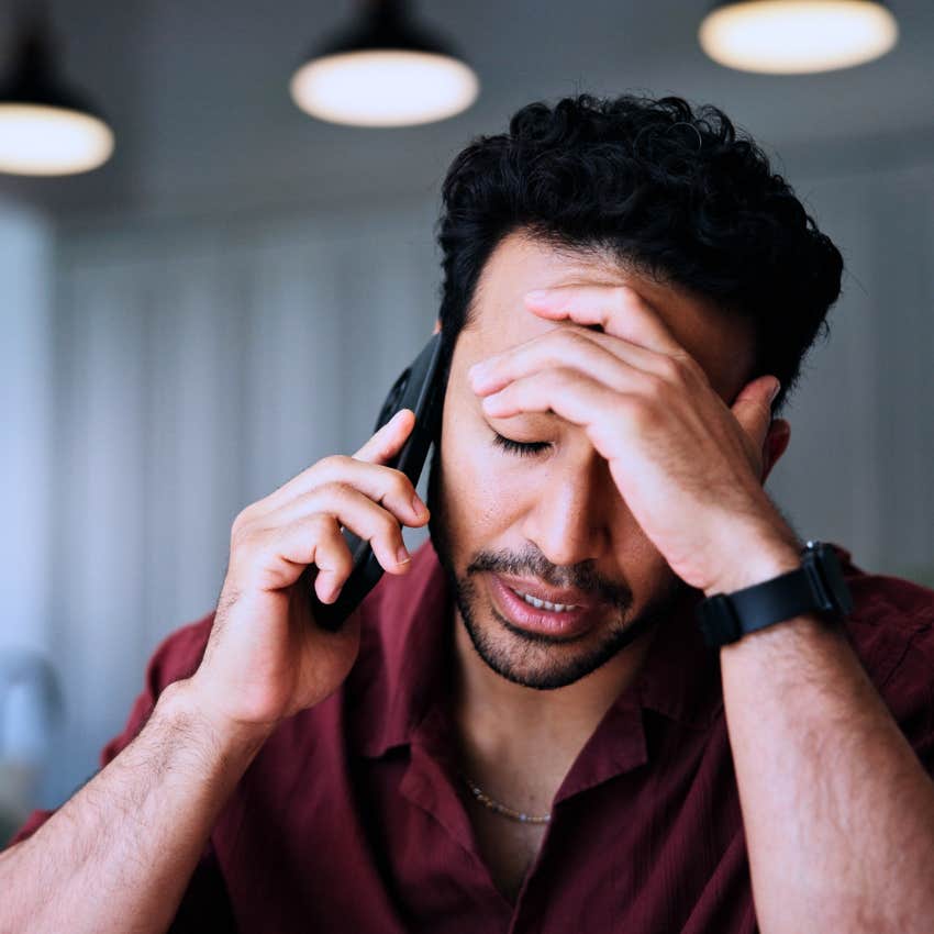Man with too much to do saying he doesn't know where to start