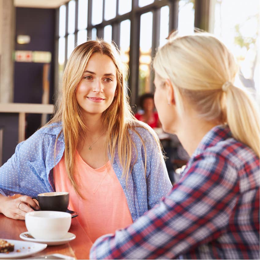 woman saying there's no reason for me to feel guilty