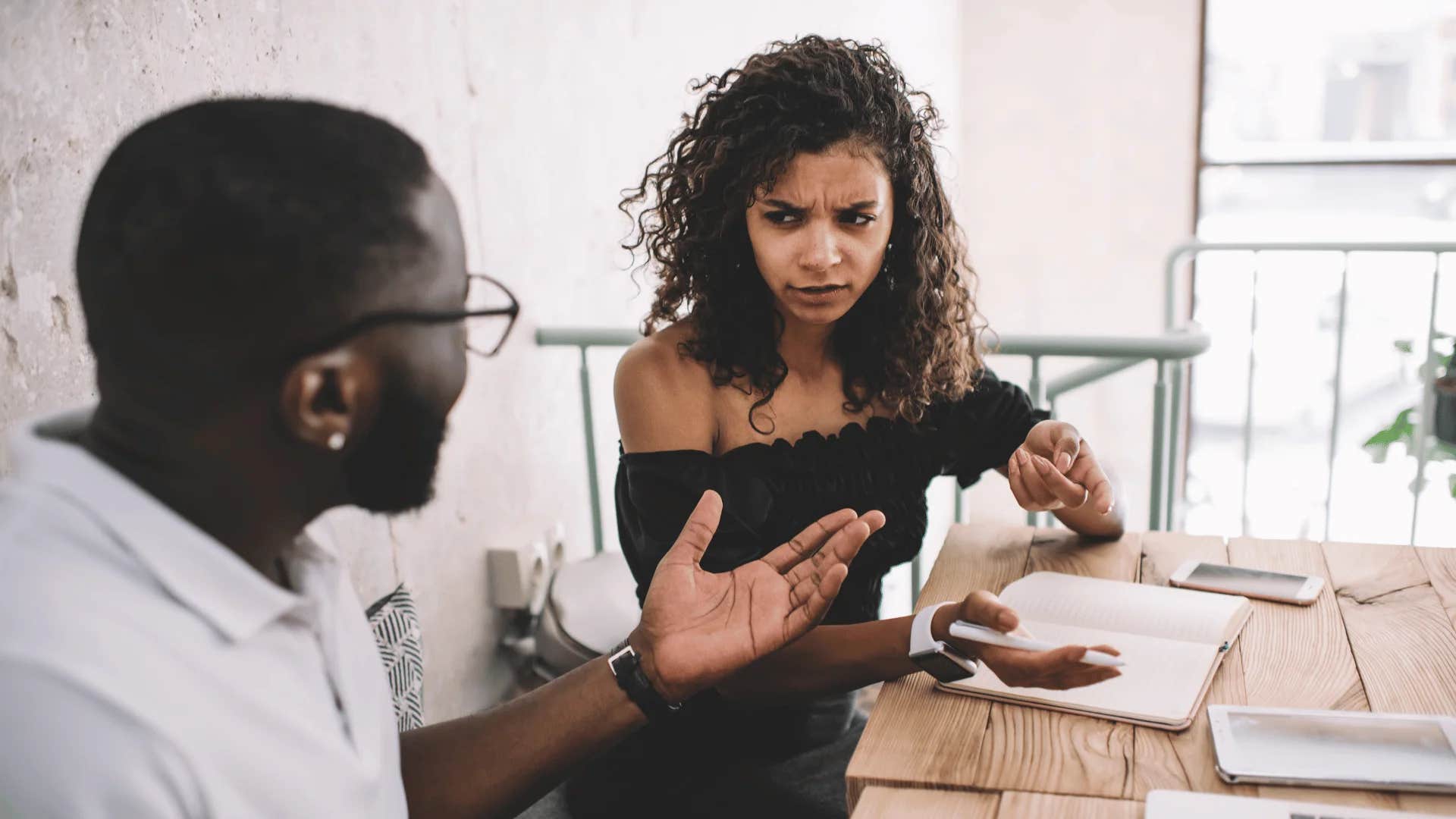 gen-z woman having a low tolerance for unfair treatment