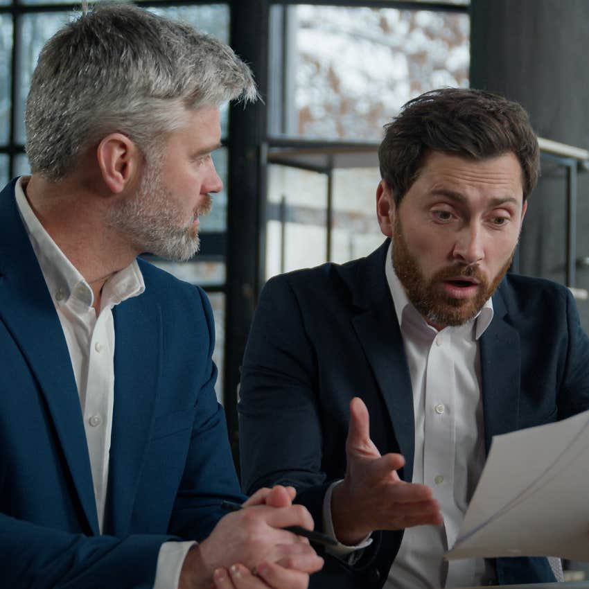 colleagues annoyed and arguing from spending so much time together