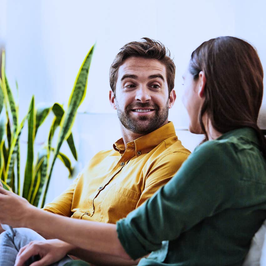 man making an effort to learn about his partner's childhood memories