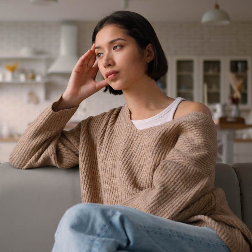 woman experiencing cognitive overload struggling take breaks