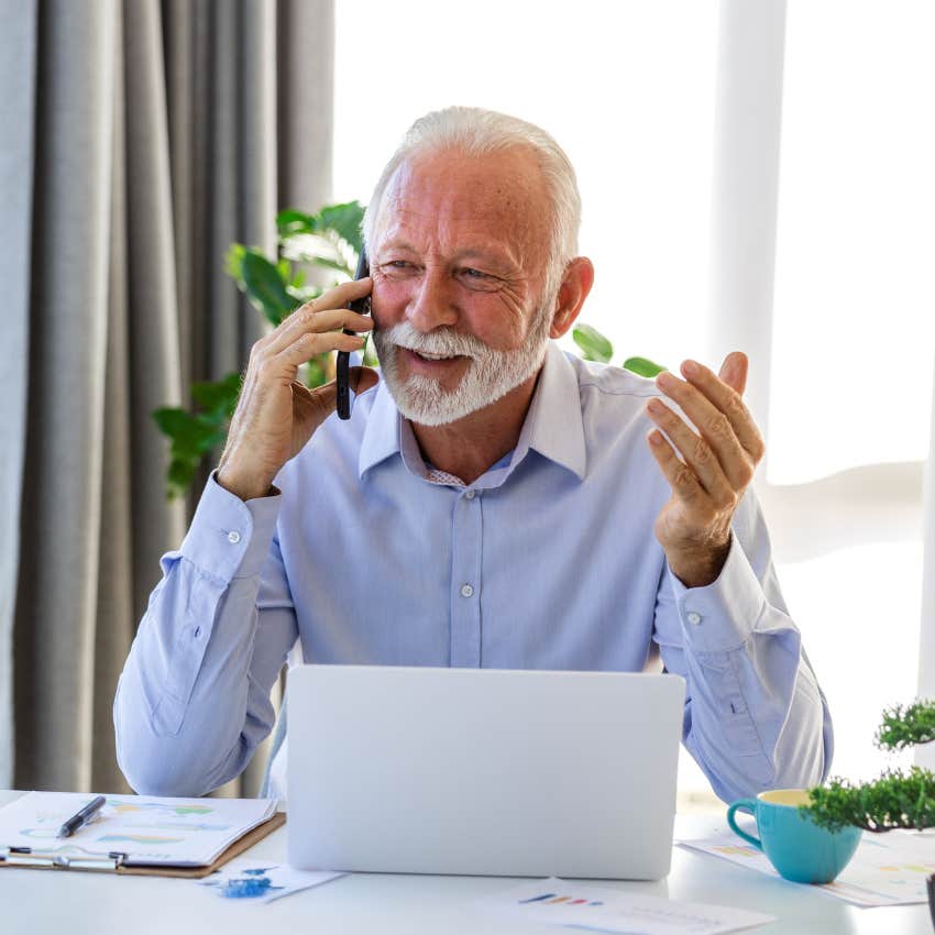 genuinely respected man busy at work not instantly available