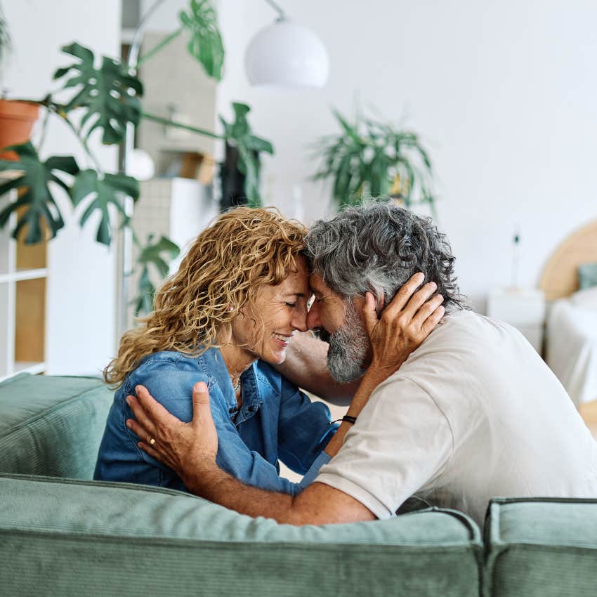 strong couple giving each other the benefit of the doubt