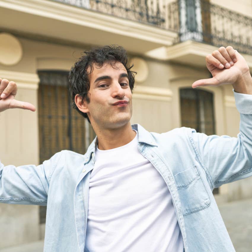 miserable man acting entitled and selfish