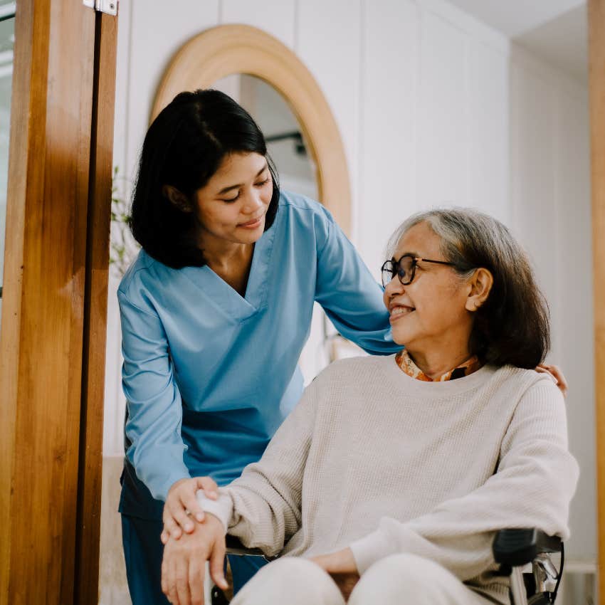 woman who found out about her relative's concerning medical diagnosis from her spouse