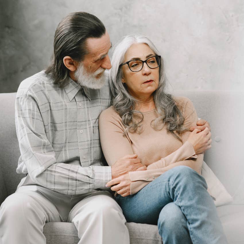 man who found out his spouse is battling an illness