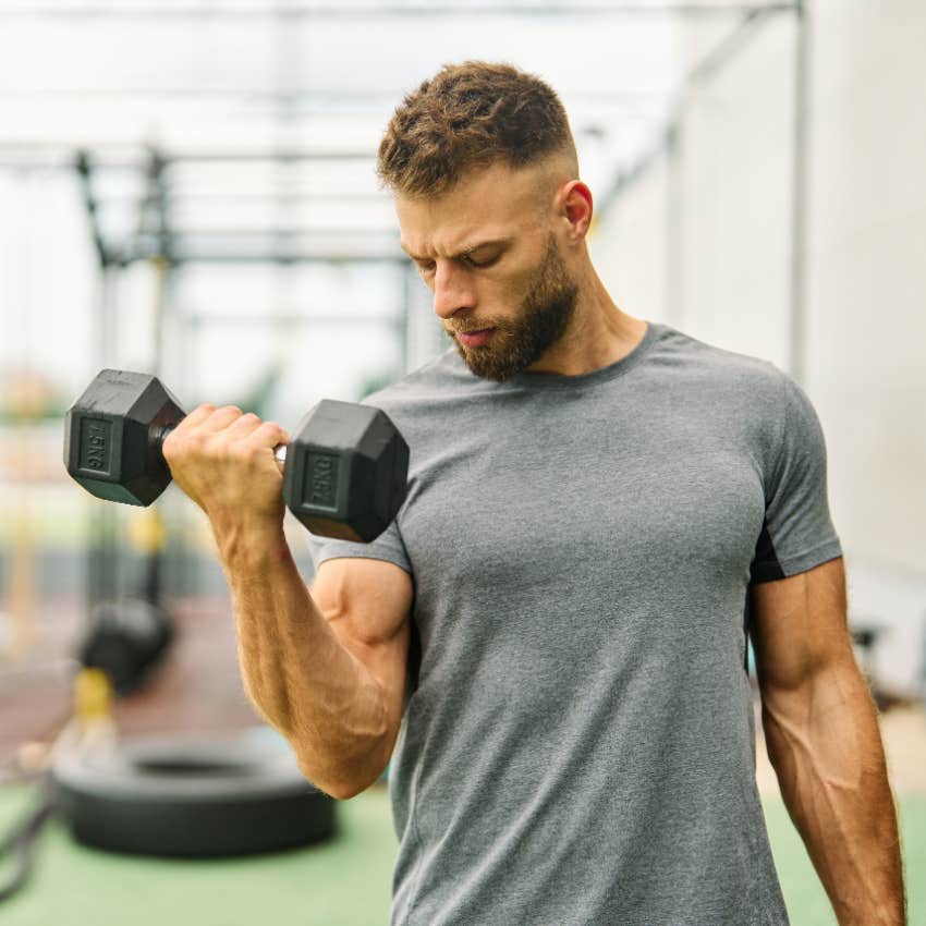 man who almost always gets what he wants sticks to his gym routine every day