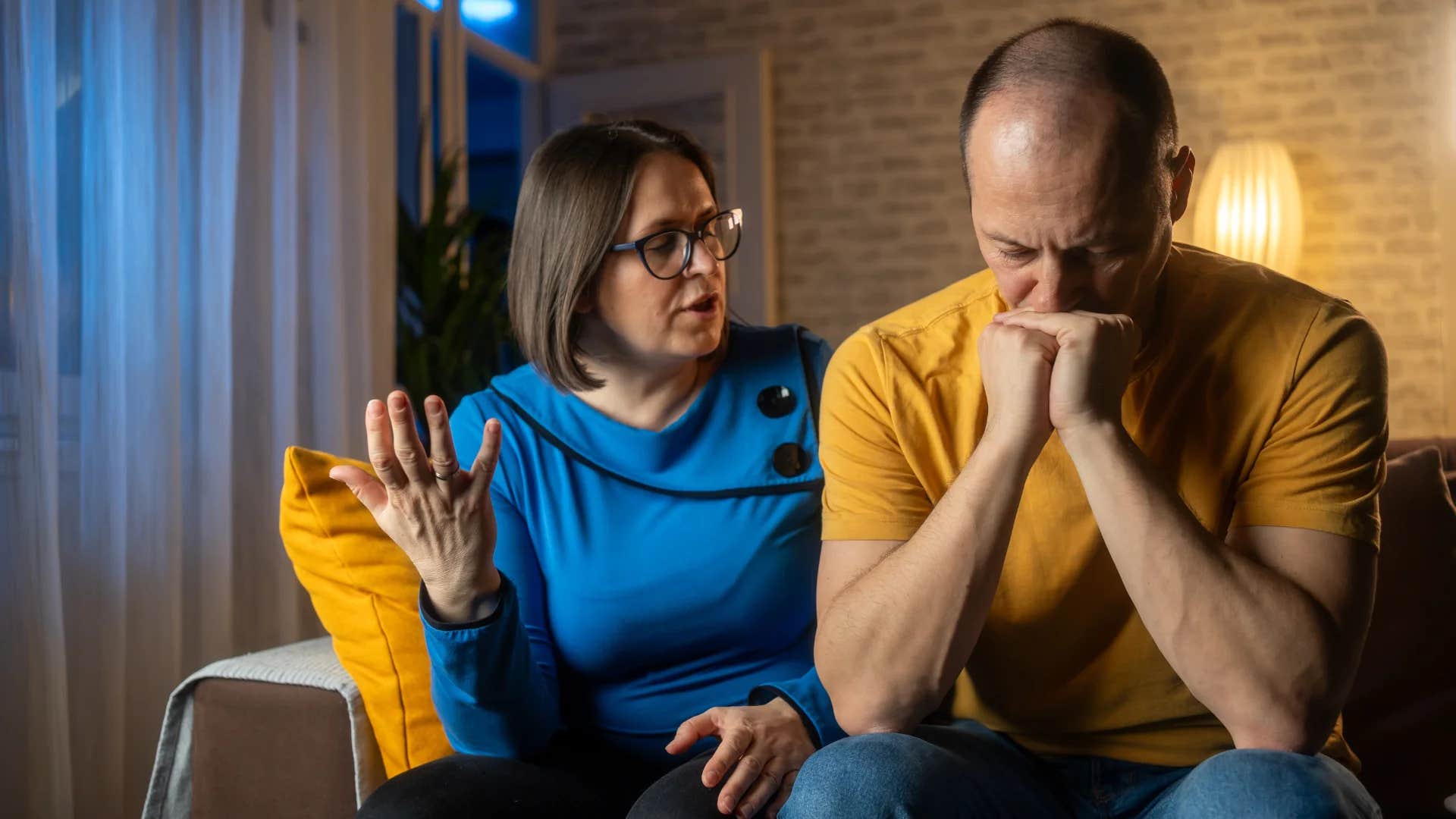 deeply unhappy wife saying remember when we used to
