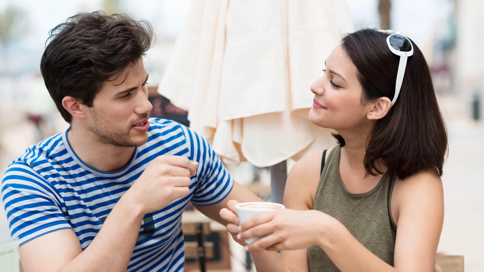 wife who still think the world of their husband saying i would follow you anywhere