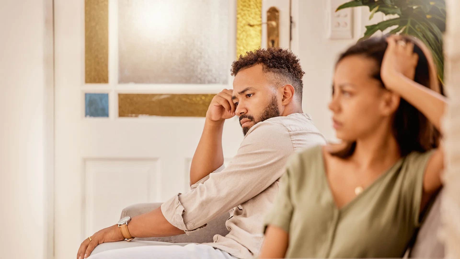 woman checking out of her marriage saying i forgot to tell you