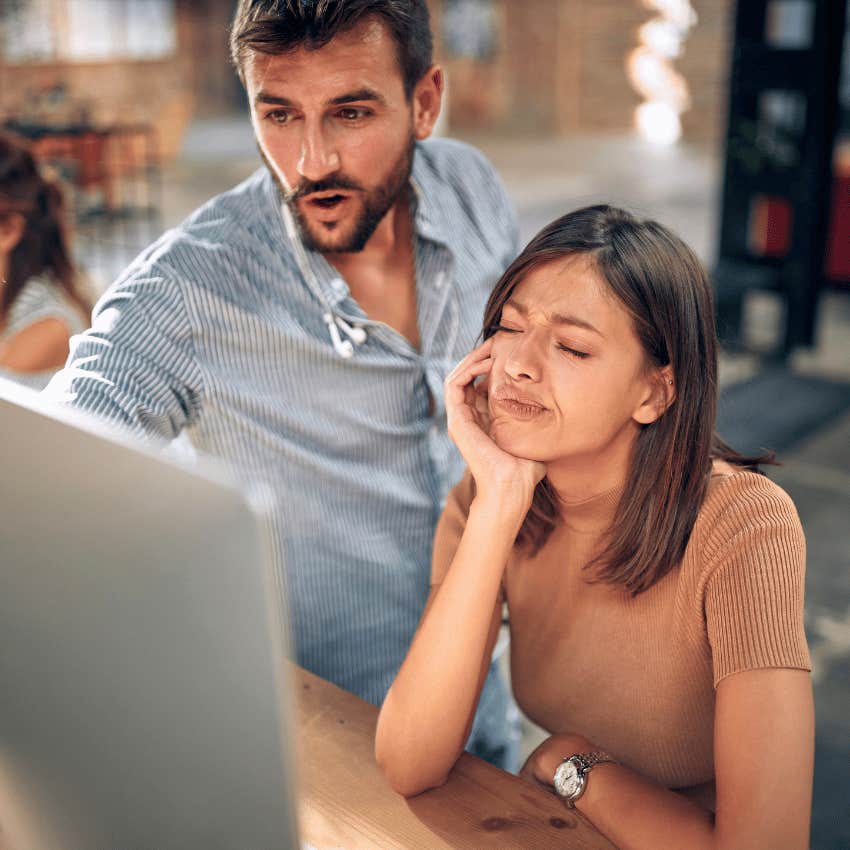 woman with high intelligence and low tolerance for nonsense ignoring advice