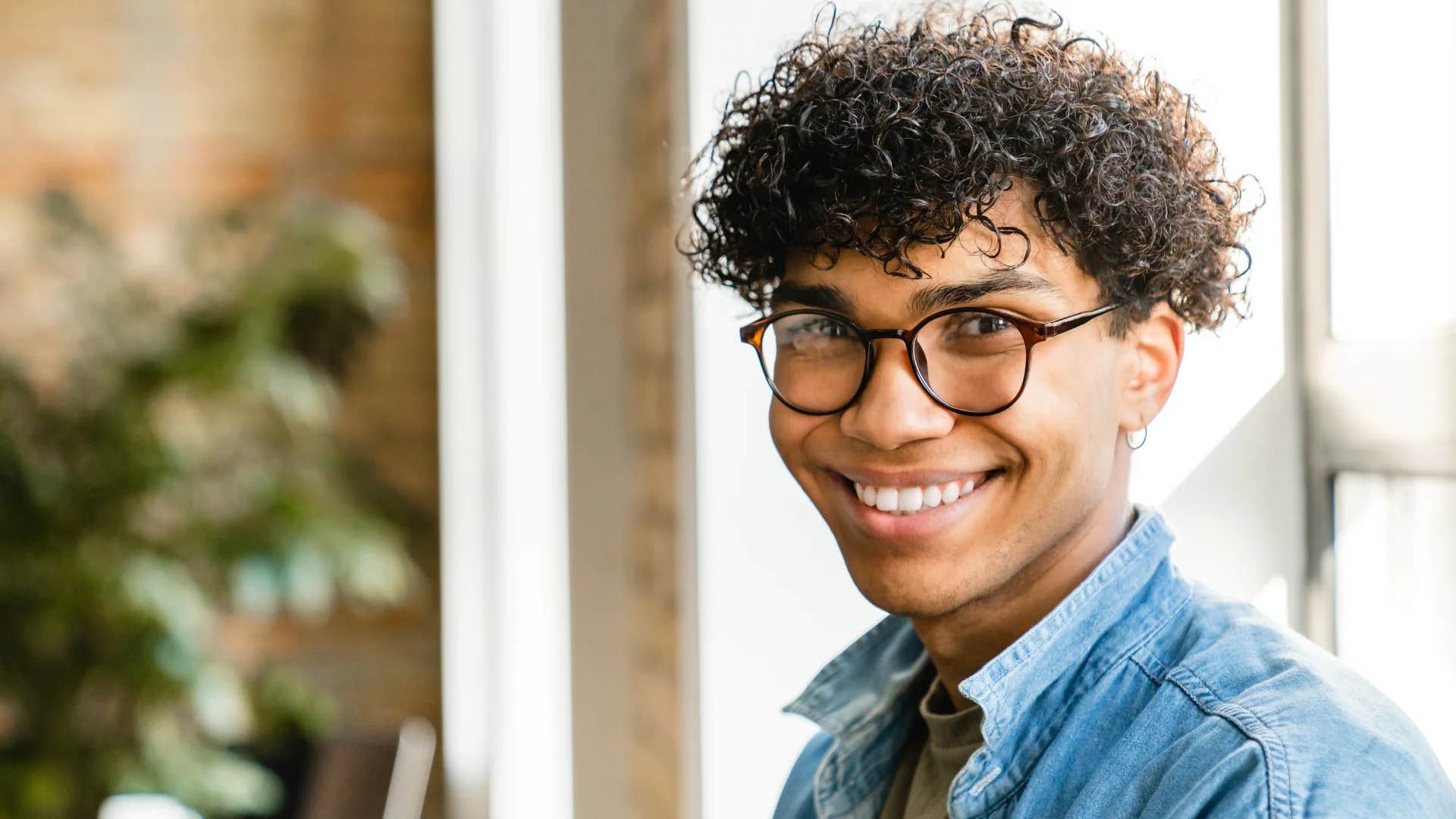 happy man hearing woman say i'm so grateful you came into my life