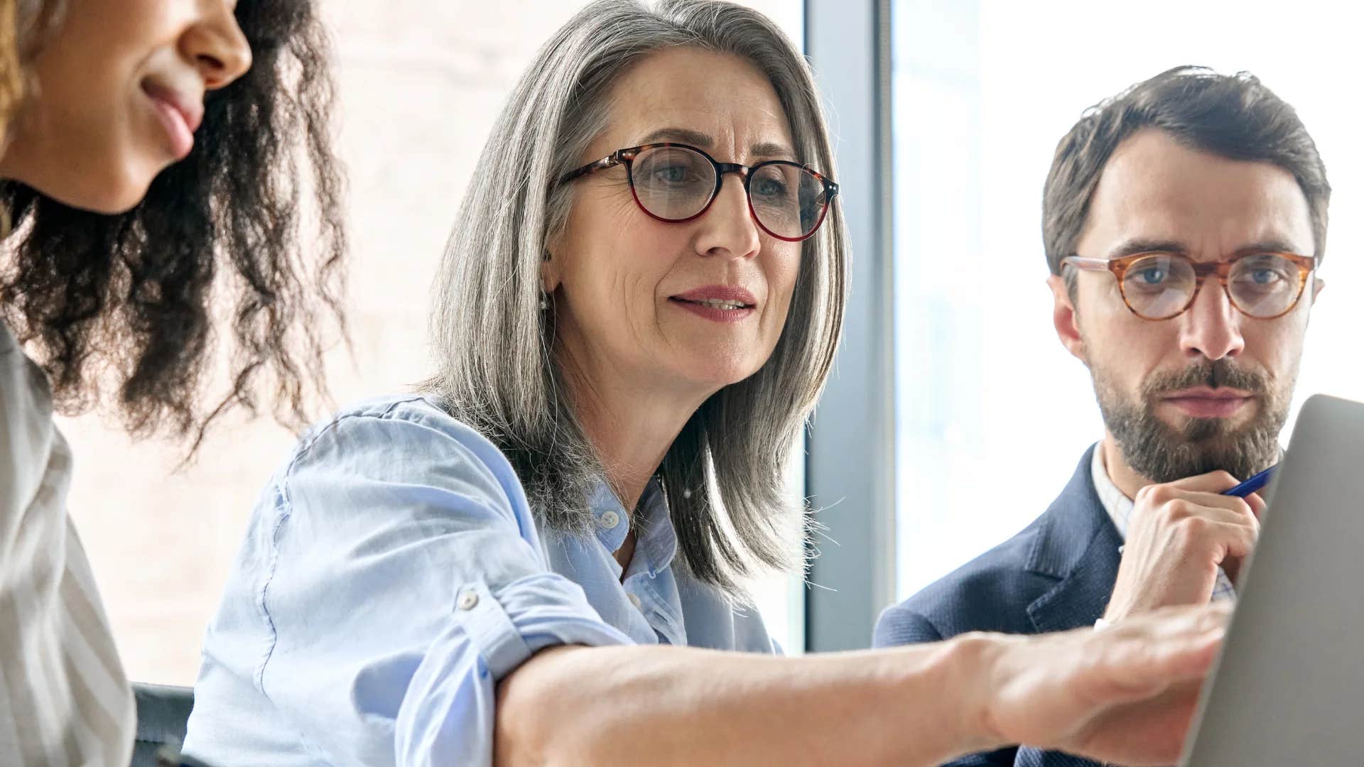 assertive professional woman saying i'll figure it out