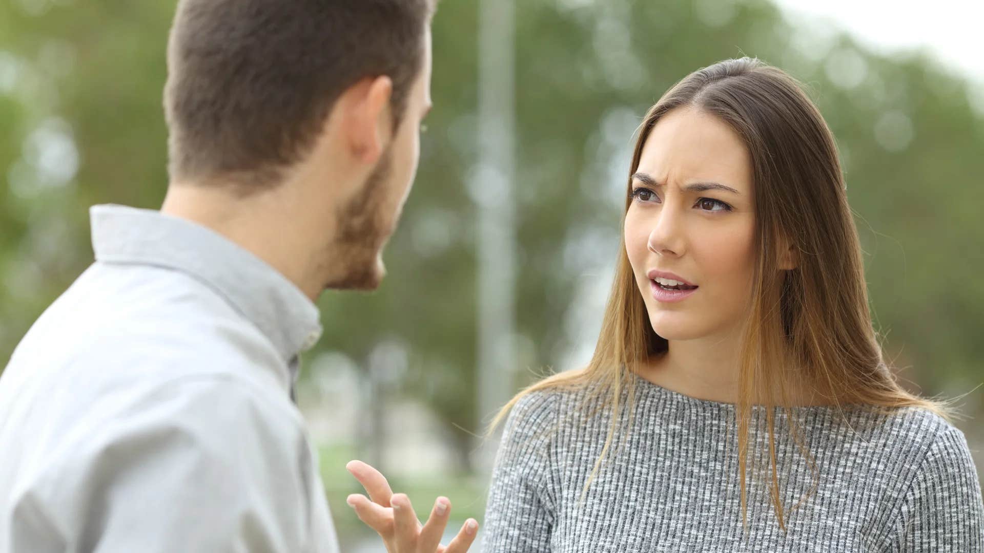 woman who is too smart to fall for manipulation saying if you need me to explain why hurts you're not listening you're minimizing