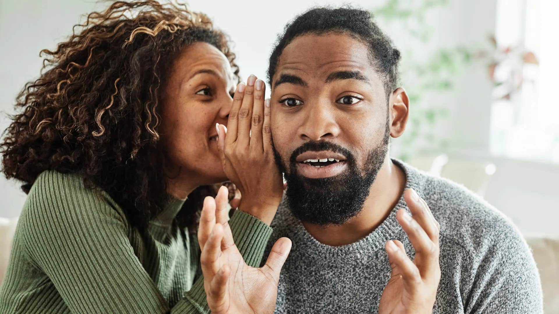 woman who loves being married to her husband telling him i love it when you