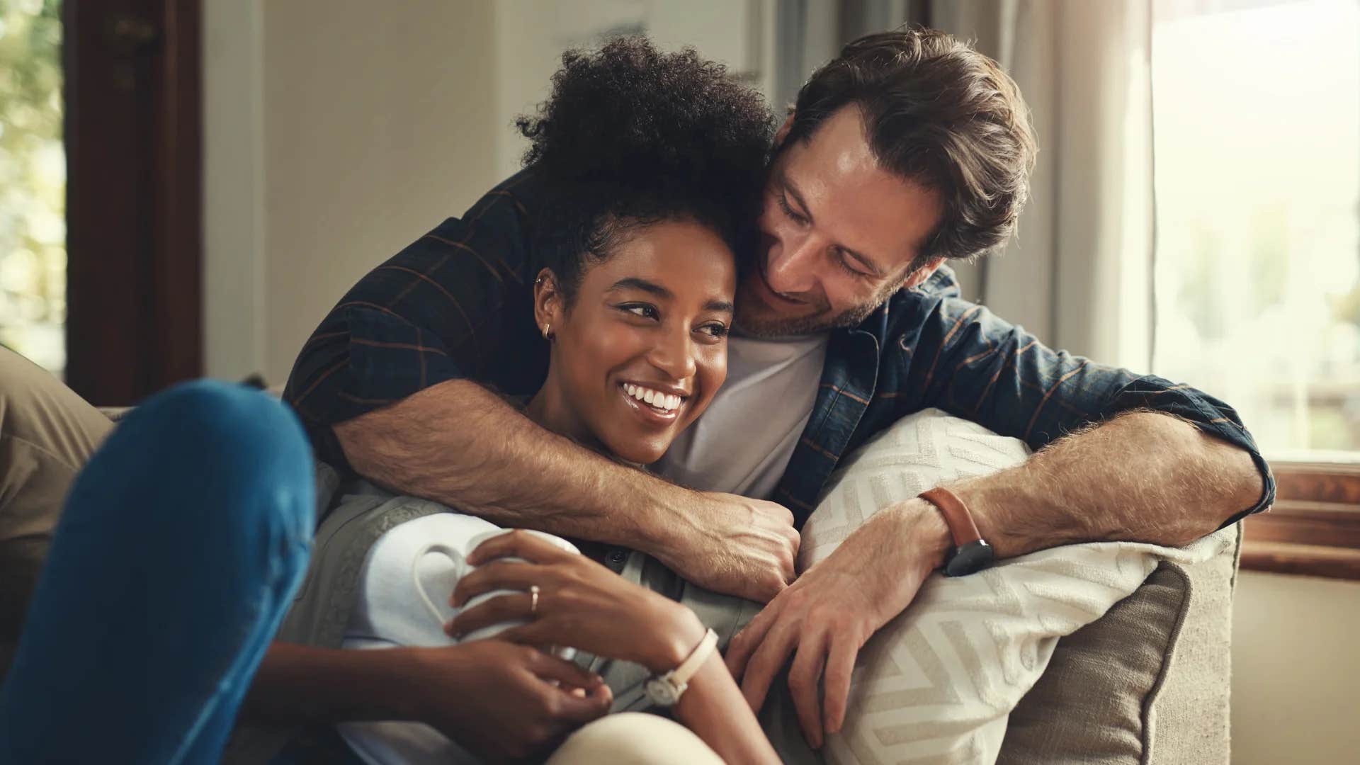 woman who loves being married to her husband telling him i love your