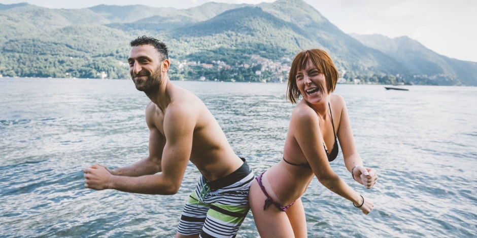 The Weird Way Farting Is Good For Your Relationship, Says Study couple touching butts together