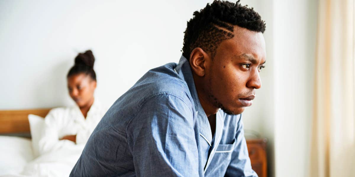 Low-key aggressive communication mistakes couple going through problems
