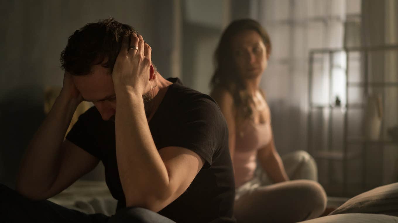 3 Sad Reasons Men Stay In Toxic Relationships Way Longer Than Women Upset couple