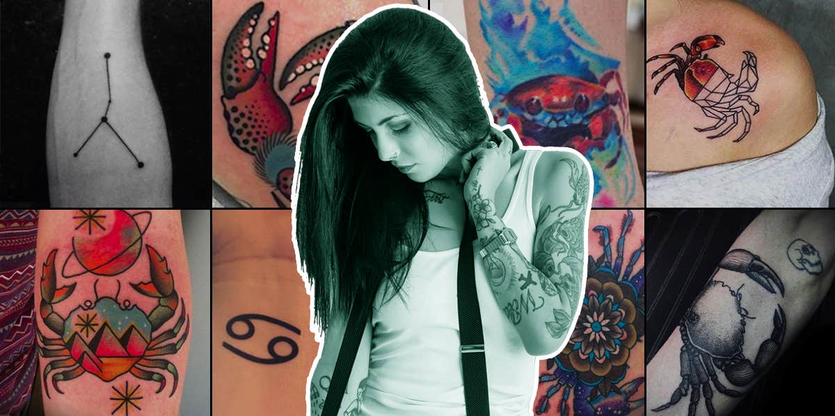 30 Meaningful Cancer Zodiac Tattoo Ideas