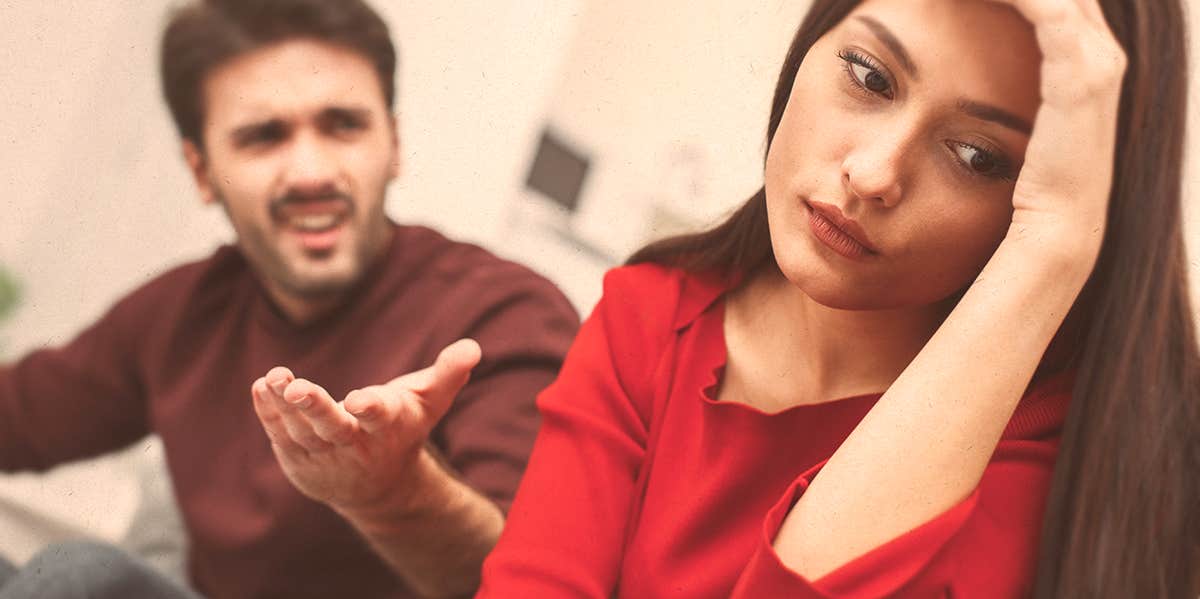 4 Subtle Signs Your Partner Has Borderline Personality Disorder couple having conflicts