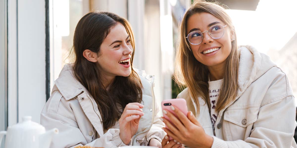 Say What? 5 Phrases Women Use (And What They Really Mean) two women talking