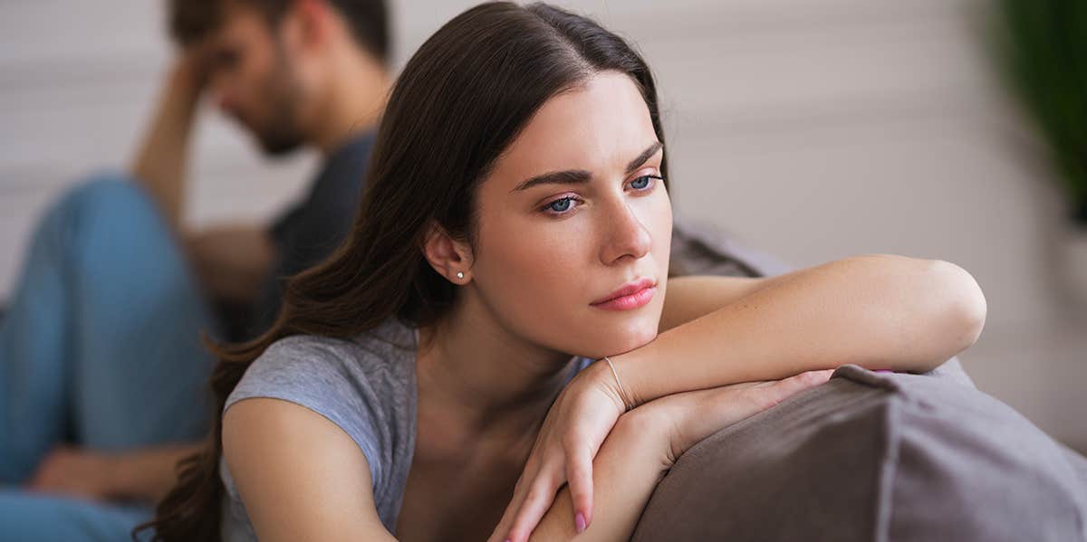 If These 5 Scenarios Sound Familiar, Your Relationship Is Unhealthy unhappy couple
