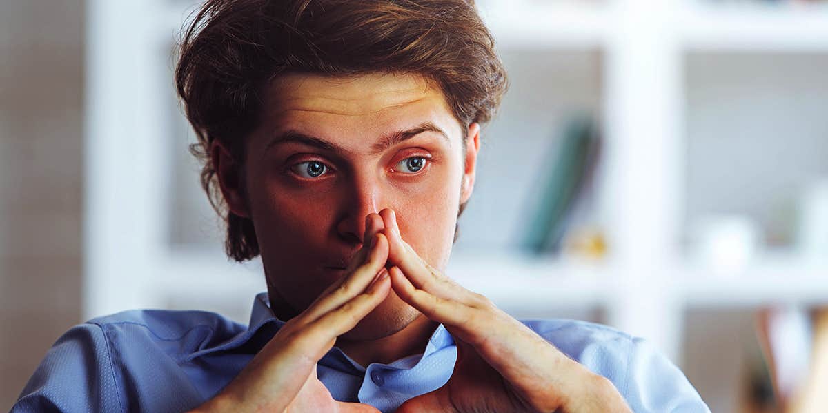 5 Ways Men Can Learn to Better Handle Rejection From a Woman man thinking serious look