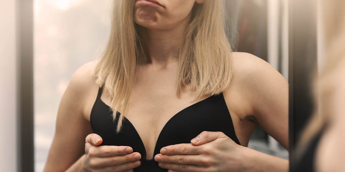 My boobs are different sizes - it's affected my whole life