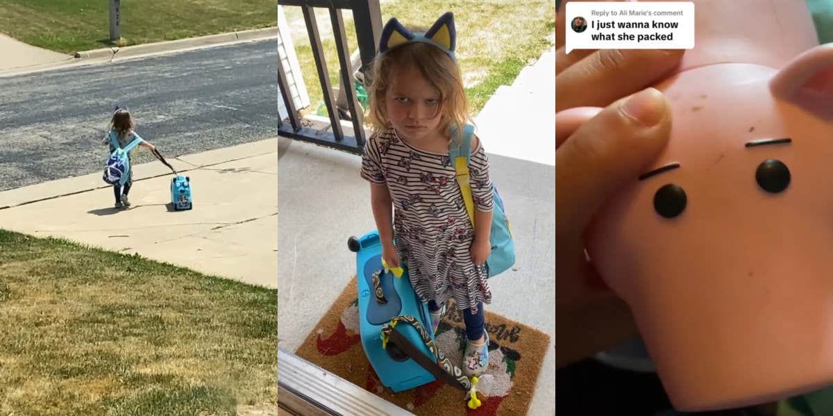 5-year-old runs away on TikTok