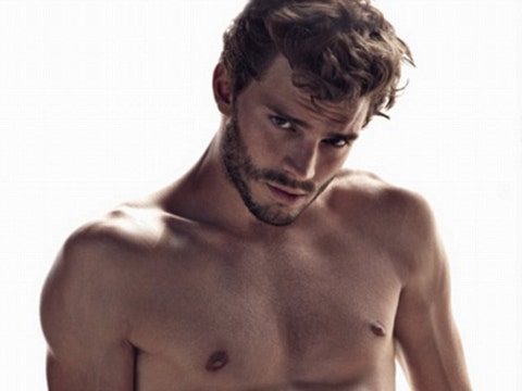 Jamie Dornan, who stars as Christian Grey in '50 Shades Of Grey,' posing shirtless in an underwear ad