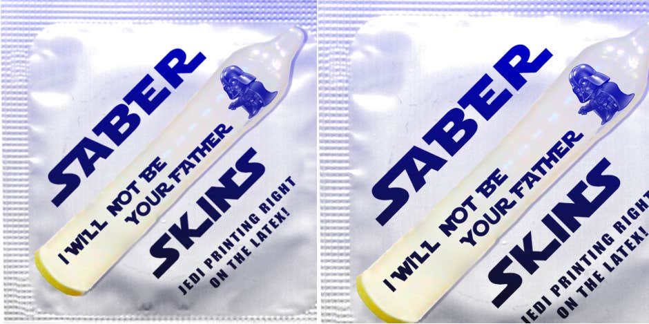 You Can Now Officially Design-Your-Own-Condom star wars condom