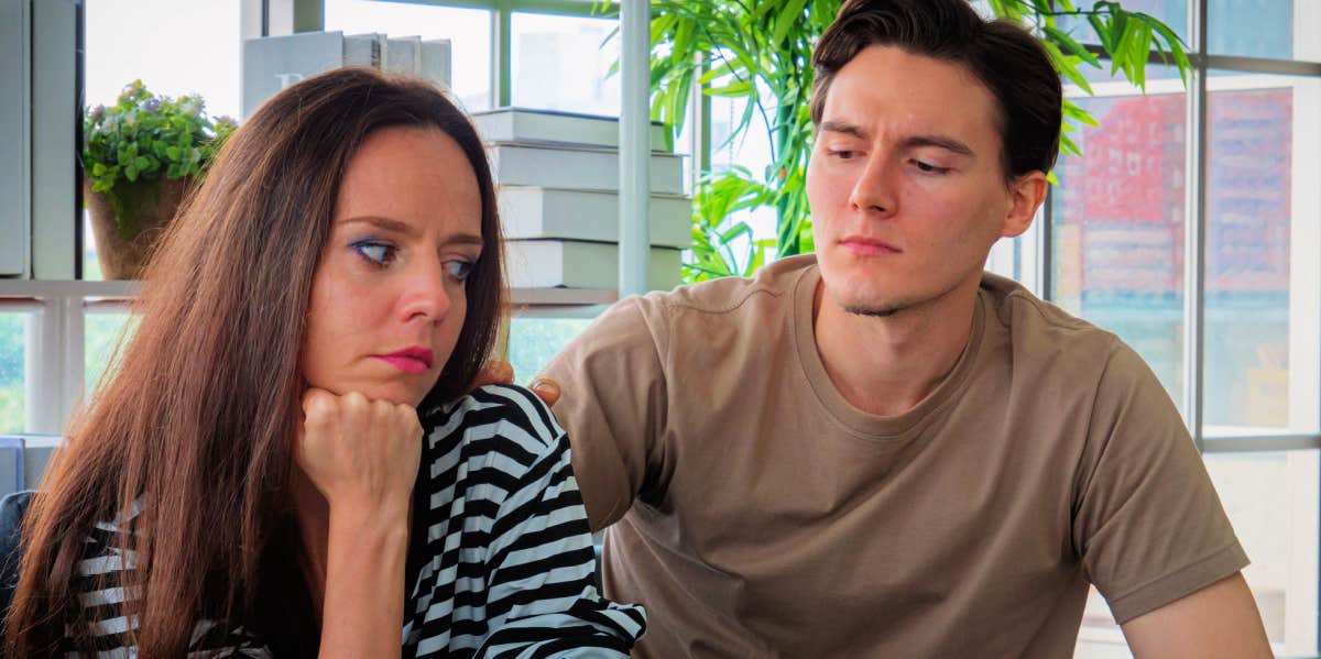 Experts Reveal The Little Things That Turn Off Wives In Long-Term Marriages unhappy couple