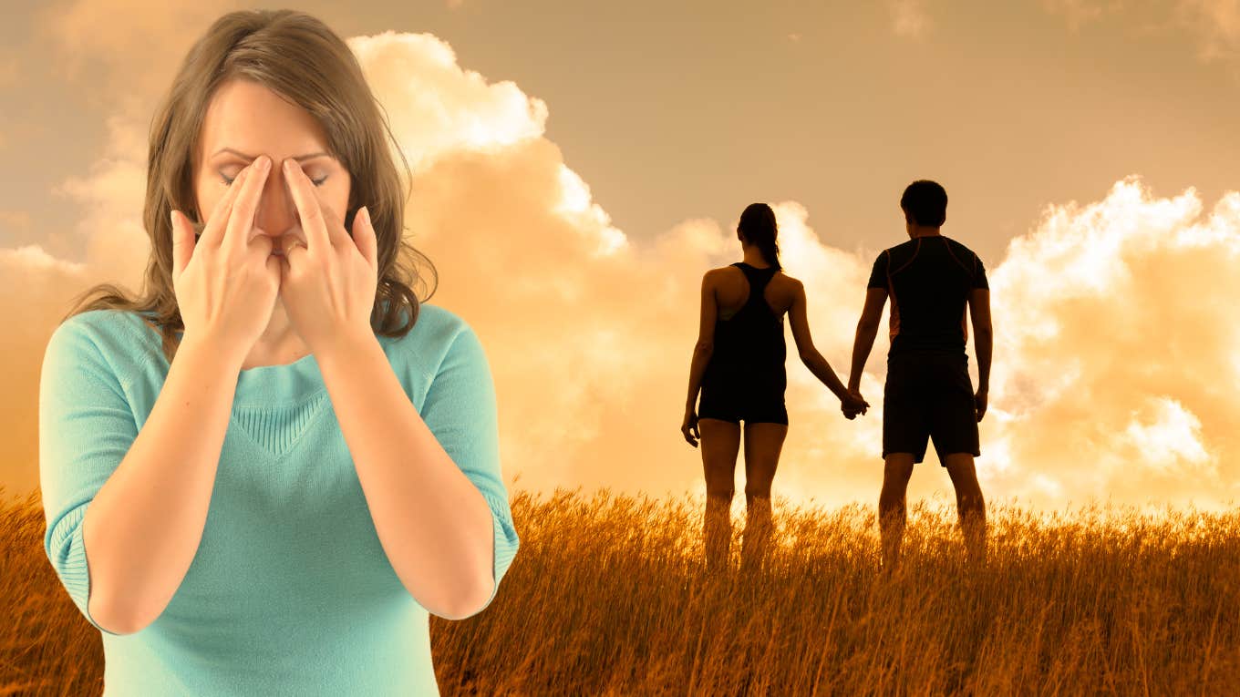 To Find A Great Relationship, Use These 8 Tiny Techniques Girl touching forehead envisioning relationship
